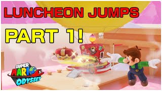 Super Mario Odyssey: Luncheon Kingdom Jumps! (Part 1)