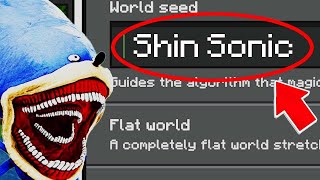 Minecraft : Whats On The SHIN SONIC SEED?(Ps5/XboxSeriesS/PS4/XboxOne/PE/MCPE)