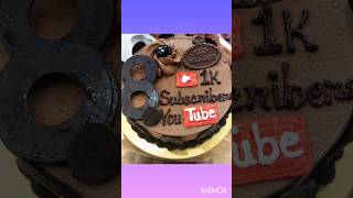 👍💖💝🤗1k subscriber celebration YouTube cake👍💝💖🤗