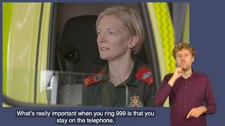 Ask a Paramedic: Will an Ambulance Always be Sent to Me When I Call 999? - BSL Learning Zone