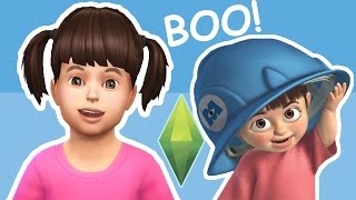 Boo From Monsters Inc. On The Sims 4! | SO CUTE!