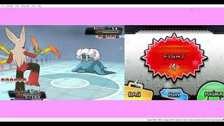 Pokemon Alpha Sapphire Battle vs Elite 4 Glacia