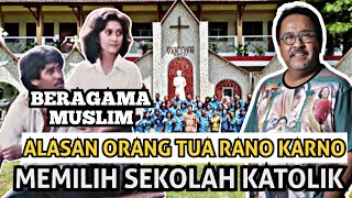 Terharu: Alasan Rano Karno Memilih Bersekolah Di Sekolah Katolik sejak SD- SMA