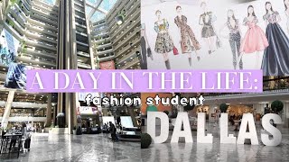 A Day In The Life of a Fashion Student at SFASU | Dallas Market Center Tour