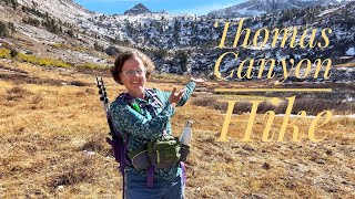 Hiking the Thomas Canyon Trail (Ruby Mountains) in Lamoille Nevada