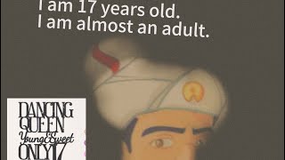 That moment when nobody realises Akinator® IS 17 years old... (Tw!Loud sounds.)(Throw back Tuesday.)