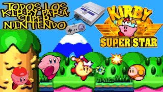 DESCARGAR TODOS LOS JUEGOS DE KIRBY PARA SNES | +RESEÑA DE CADA UNO