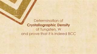 Powder X Ray Diffraction part 2