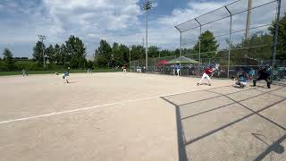 BASEBALL Batter Hits a Big Slam DOUBLE Royal York Cardinals West Hill Tournament #baseball #batting