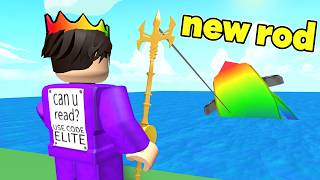 I Used TRIDENT Rod To Catch MONSTER FISH in Roblox Fisch