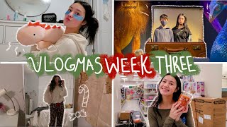 VLOGMAS WEEK 3: christmas shopping, christmas parties, harry potter & selfcare! | Mia Rits