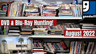 DVD & Blu-Ray Hunting at Goodwill & Big Lots! (August 2022)