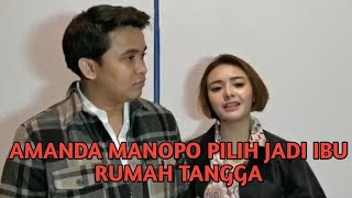 AMANDA MANOPO SIAP JADI IBU RUMAH TANGGA UNTUK BILLY SYAHPUTRA