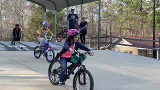 Oak Mountain BMX riding with the grands and cousins