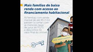 O sonho da casa própria mais próximo da realidade dos brasileiros