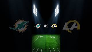 NFL Week 10 Predictions! Dolphins VS Rams (Monday Night Football)