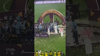 شوف احتفالات لاعيبه وجمهور الهلال بالفوز على الزمالك