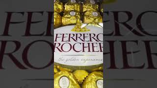 Ferrero Rocher | The Golden Experience🍫☄️ #short #ferrerorocher #chocolatelover