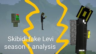 Skibidi fake Levi season 1 analysis