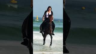 Beach horse riding Dubai #sidhu320 #rap #hiphop #3600records #punjabi #horselover