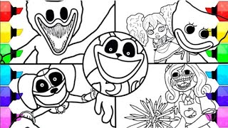 POPPY PLAYTIME New Coloring Pages / How to Color All New Bosses and Monsters /NCS MUSIC