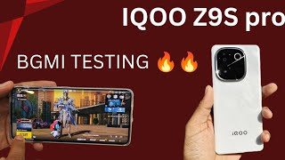 IQOO Z9S PRO BGMI TESTING AND UNBOXING