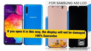 How to open Samsung Galaxy A50 display and set easily, স্যামসাং গ্যালাক্সি A50 THE SOLUTION 24 TV