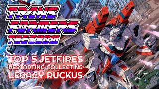 Transformers The Show 230 - Top 5 Jetfire - Legacy Hot Shot Review - Legacy Ruckus