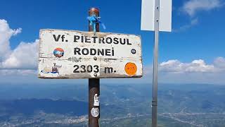 Pietrosul Peak of Rodnei Mountain 2303 m