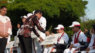 Presiden Joko Widodo | Apresiasi Atlet Paralimpiade Paris 2024 | Istana Merdeka, Jakarta