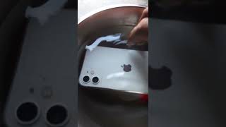 my phone water test #iphone11 #shorts