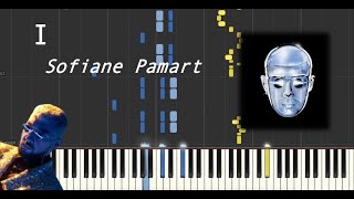 'I' (Radio Nova Live) - Sofiane Pamart (Synthesia Tutorial | Piano sheet)