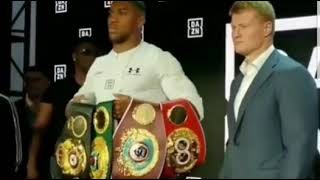 Anthony Joshua Kicks Off With Jarell Miller! Alexander Povetkin! AJ GOES MAD!!