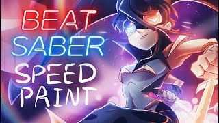 Magic | Medibang Speedpaint | Beat Saber (bs)