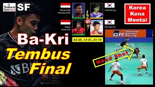 Bagas/Fikri (INA) vs CHOI Sol Gyu/KIM Won Ho (KOR) | Thailand Open 2023