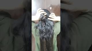 beautiful easy hairstyles 20sec hairstyle #shorts#youtubeshorts #shortvideo #viral