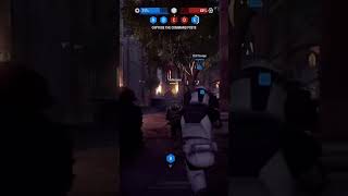 I defeated a commando droid in melee combat