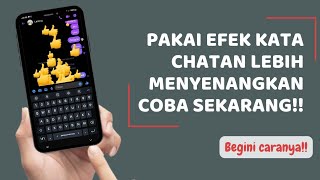 Cara Menambahkan Efek Kata di Messenger