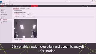 Setting Up Motion Detection and Recording