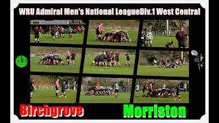 Morriston RFC v Birchgrove RFC WRU Admiral Men's National League Division 1 West Central 2023-2024