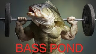 10 Min Pond BASS Catching Challenge: #5 "Never Give Up!" - Tiny Buzzbait! #bassfishing