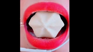 ASMR Coconut Cookie Eating Sound #Shorts (เสียงกินคุกกี้มะพร้าว) Mukbang Satisfying Video