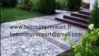 Beton Imprime  Bastia   www.betonimprimeart.fr, betonimprimeart@gmail.com