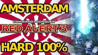 Red Alert 3 - Rising Sun Mission 9 Amsterdam - Hard Difficulty - No Battleships!