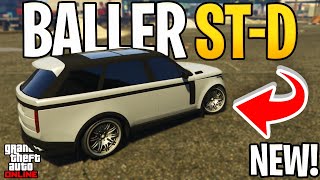 NEW BALLER ST-D Customization & REVIEW In GTA Online! (Range Rover L460)