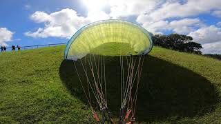 Paragliding Launch at Gerards Lookout, Sunshine Coast, Australia