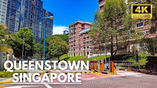 Queenstown Tour & The First HDB Block in Singapore~ Singapore Walking Tours [4K]