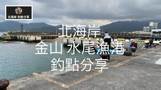 [北海岸釣點分享]  北海岸 金山 水尾漁港  釣點分享  黑鯛  白帶 紅槽 大金目鱸魚 銅鏡魚  烏魚  金山在地人的釣魚秘境！！ 記得 訂閱 才能收到第一手釣況資訊 謝謝！！