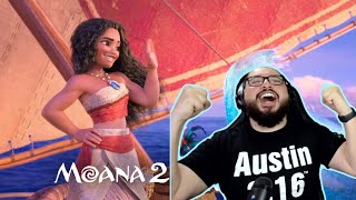 Moana 2 | Official Trailer - Reaction!!!