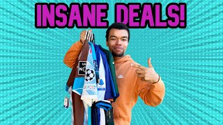 You won't believe how CHEAP these Football Shirts were!